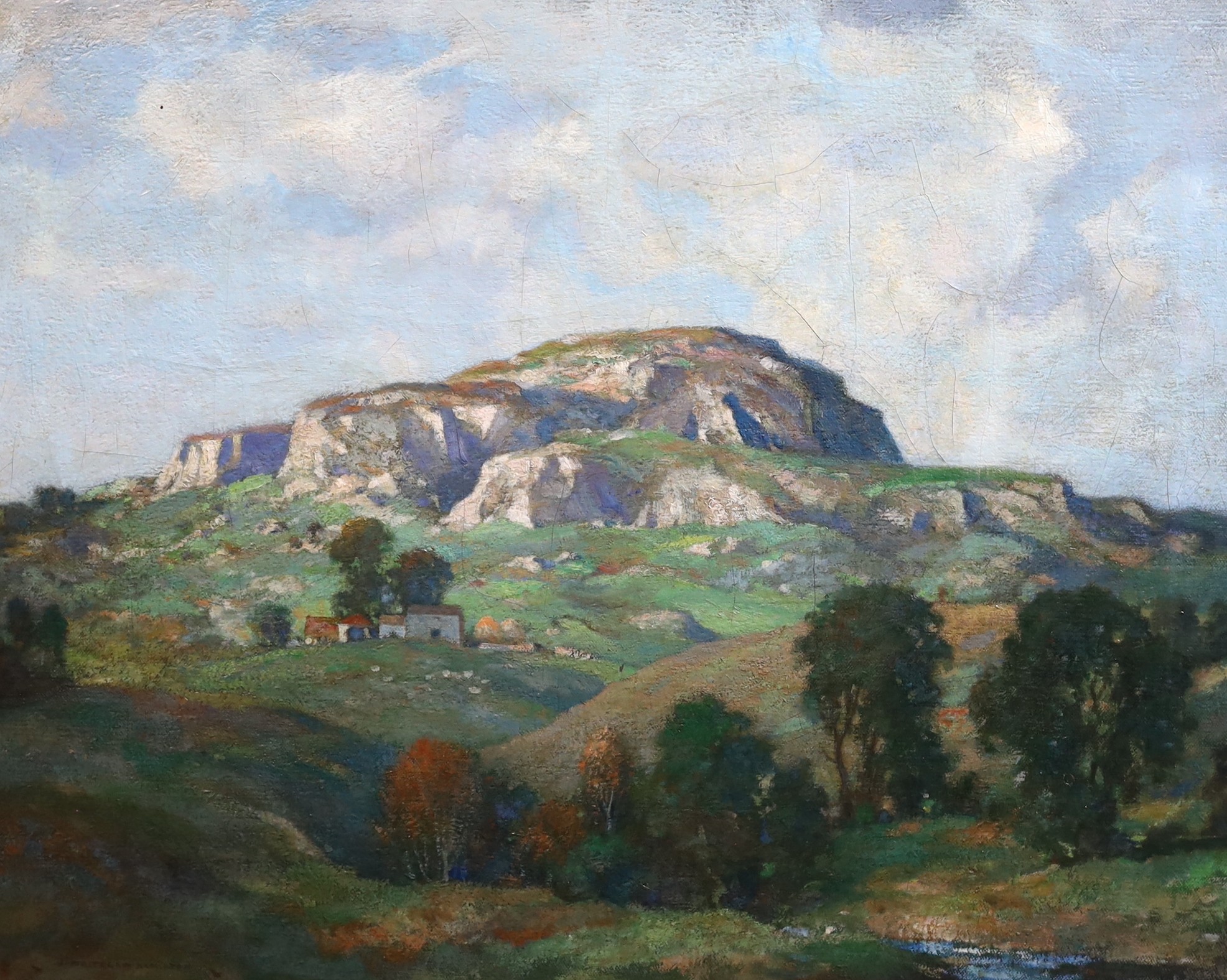 James Whitelaw Hamilton (1860–1932), 'Westmoreland 1891', oil on canvas, 55 x 68cm